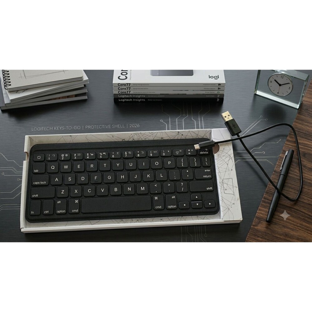 Logitech Ultrathin Keyboard Cover iPad 2 3 Bluetooth Y‑R0032 Black NEW In Box